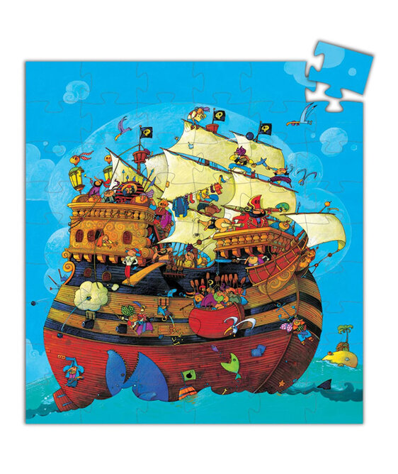 Djeco Barbarossa's Boat 54 Piece Puzzle pirate jigsaw boy kids