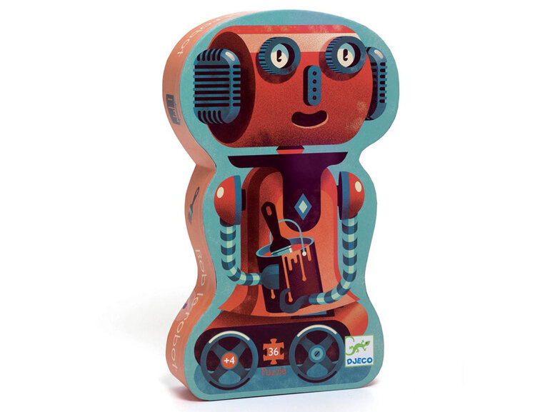 Djeco Bob the Robot 36 Piece Puzzle jigsaw kids