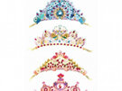 Djeco DIY Mosaics Like a Princess Tiaras craft kids crown