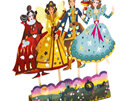 Djeco Do It Yourself 4 Puppets to Decorate Cinderella