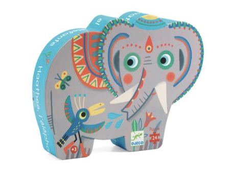 Djeco Haathee the Asian Elephant 24 Piece Puzzle