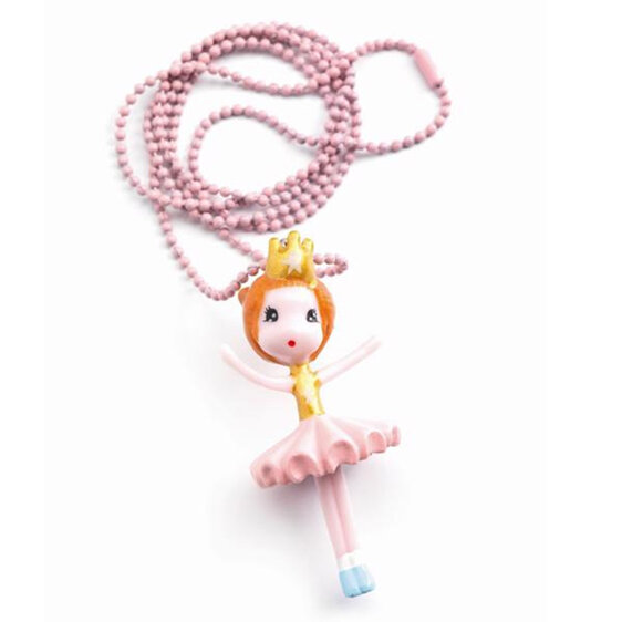 Djeco Lovely Charms Necklace Ballerina kids jewellery costume play