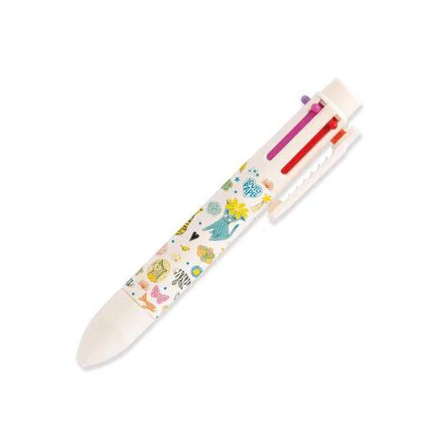 Djeco Lovely Paper Rainbow Pen Elodie 6 Colours