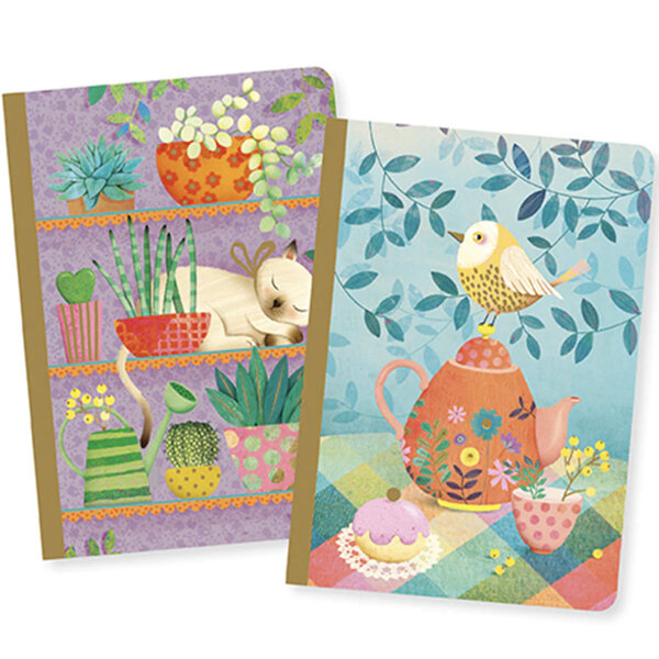 Djeco Lovely Paper Small Notebook Set of 2 - Marie