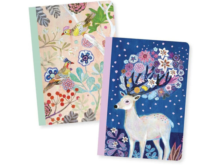 Djeco Lovely Paper Small Notebook Set of 2 - Martyna