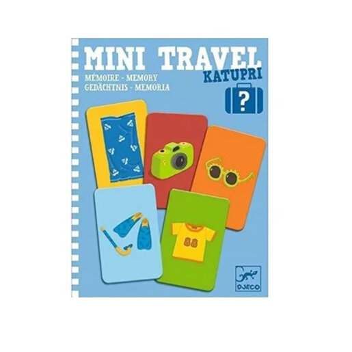 Djeco Mini Travel Game What's Missing? Memory Katupri