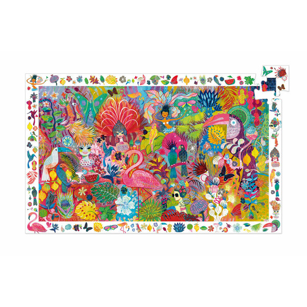 Djeco Observation Puzzle Carnival 200 Piece