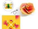 Djeco Origami Level 3 | Tropics flowers birds paper craft activity