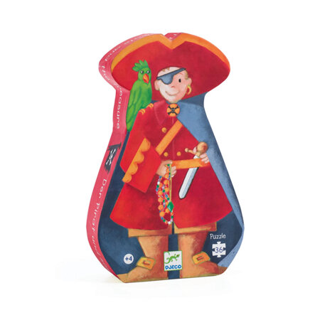 Djeco Pirate & Treasure 36 Piece Puzzle