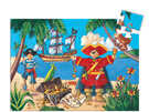 Djeco Pirate & Treasure 36 Piece Puzzle jigsaw little kid
