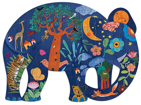Djeco Puzzle Art Elephant 150 Piece