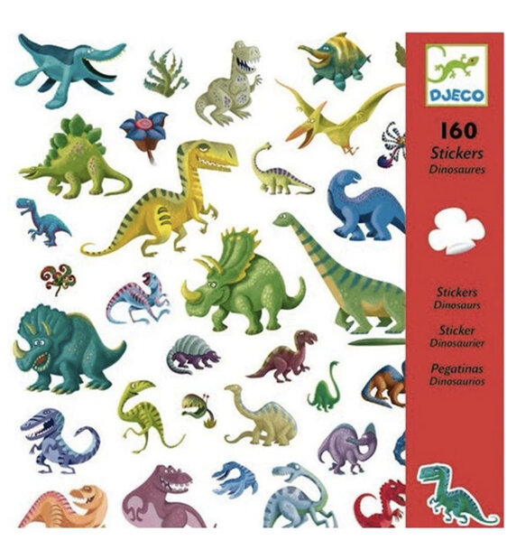 Djeco Stickers Dinosaurs 160