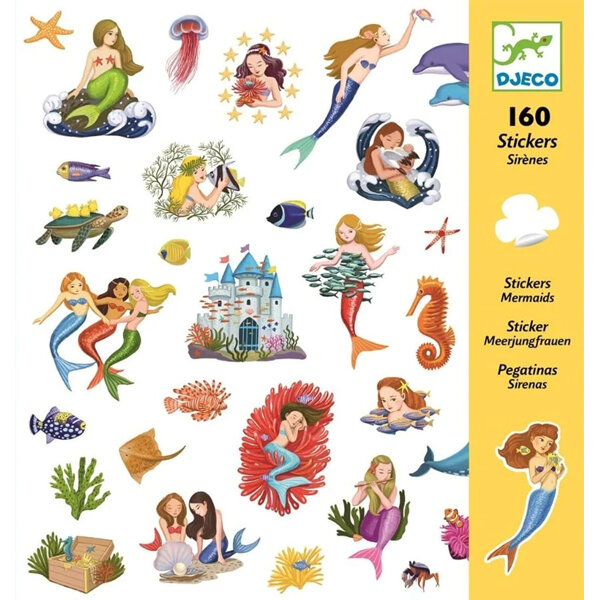Djeco Stickers | Mermaids 160