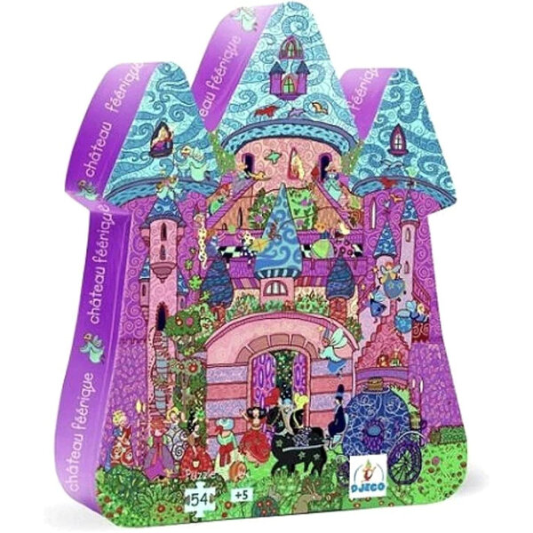 Djeco The Fairy Castle 54 Piece Puzzle