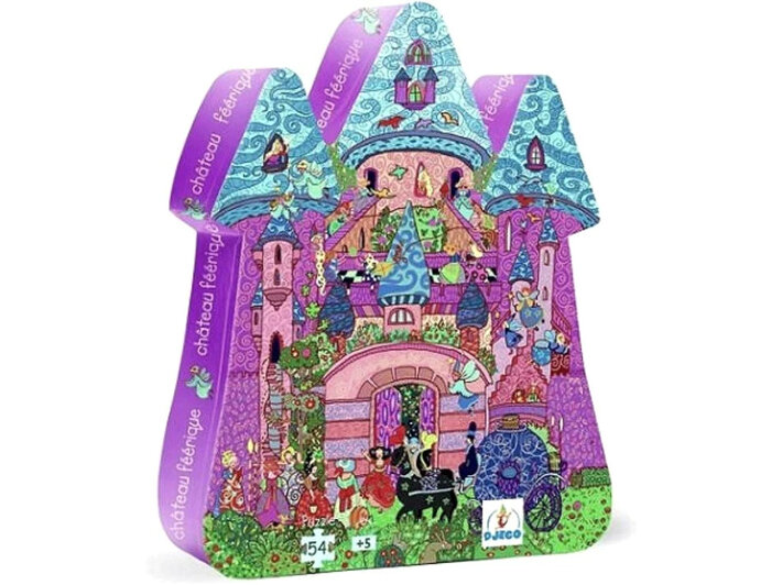 Djeco The Fairy Castle 54 Piece Puzzle jigsaw