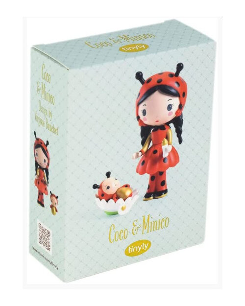 Djeco Tinyly Coco & Minico Figurines kids toys ladybird