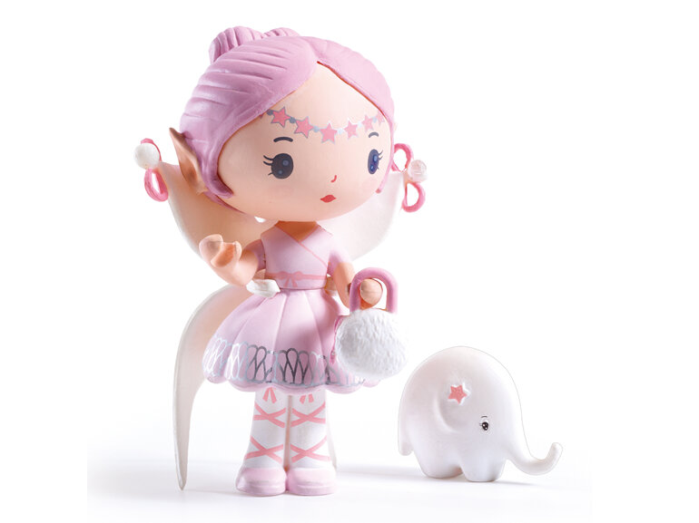 Djeco Tinyly Elfe & Bolero Figurines dance fairy