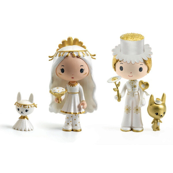 Djeco Tinyly Marguerite & Leopold Figurines Wedding