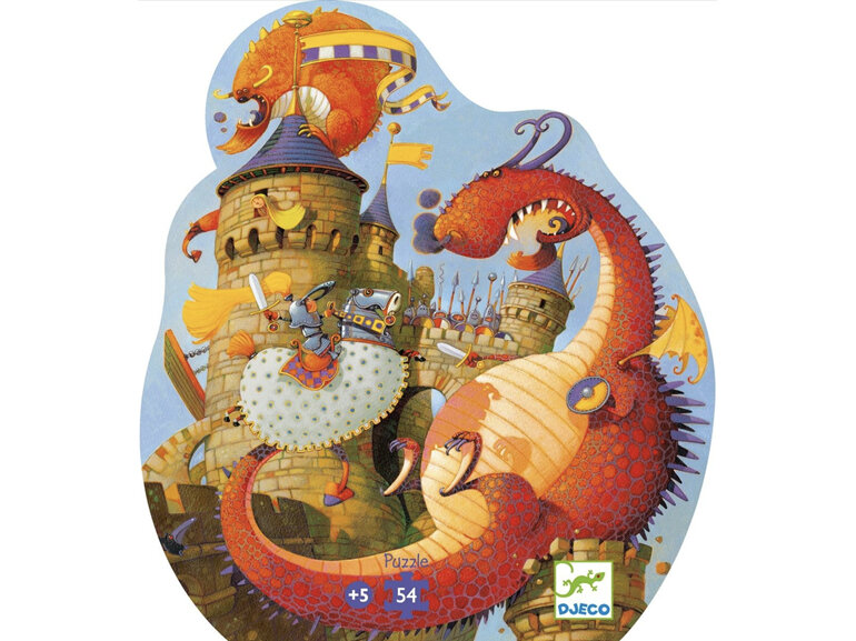 Djeco Vaillant & the Dragon 54 Piece Puzzle