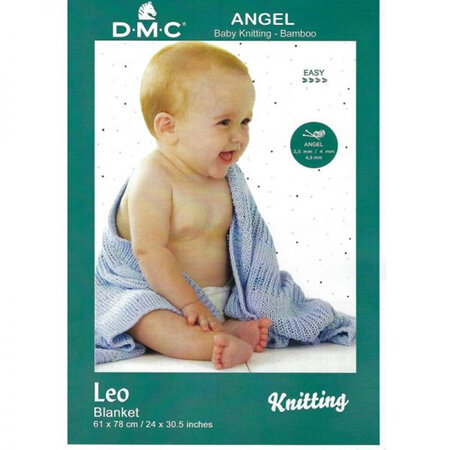 DMC Angel Baby Knitting Leo Blanket