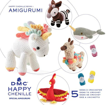 DMC Happy Chenille Amigurumi Books