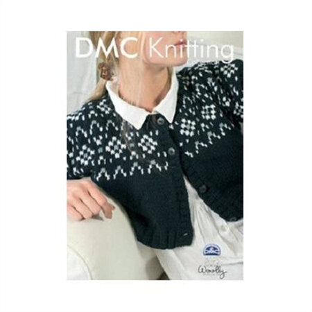 DMC Knitting Collection Cropped Monochrome Top
