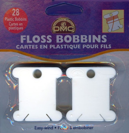 DMF6102/12   DMC Plastic Floss Bobbins
