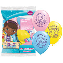 Doc McStuffins Printed Latex Balloons - pack of 6