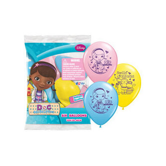 Doc McStuffins Printed Latex Balloons - pack of 6