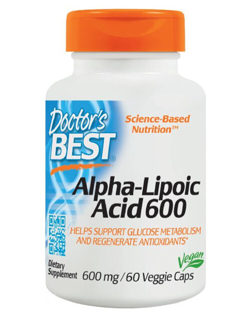 Doctors Best ALPHA-LIPOIC ACID 600MG 60S