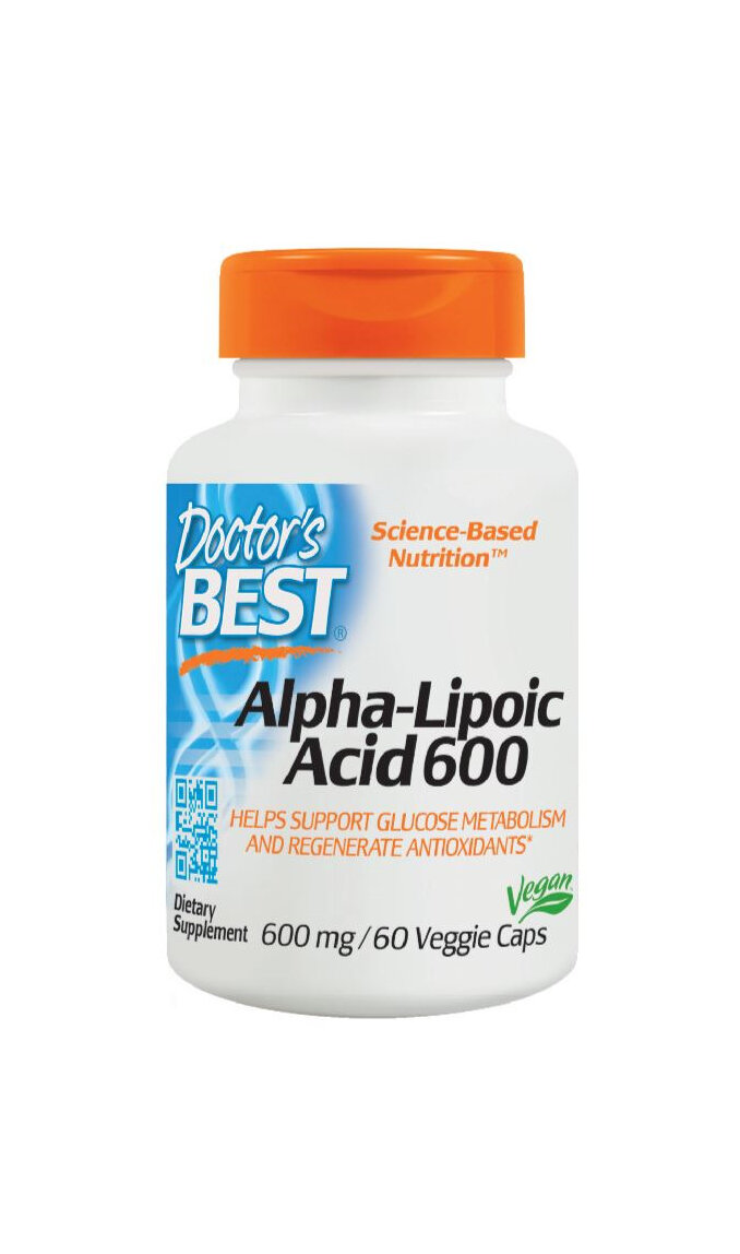 Doctors Best ALPHA-LIPOIC ACID 600MG 60S