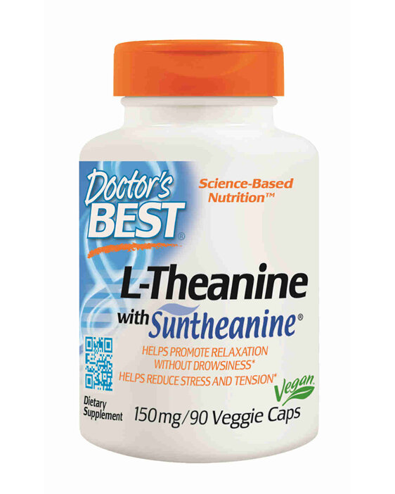 Doctor's Best L-Theanine with Suntheanine® 150mg - 90 capsules