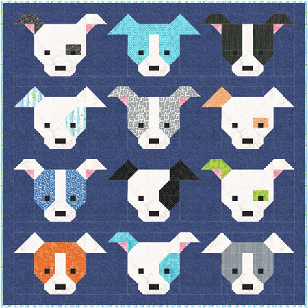 Dog Gone Cute Quilt Pattern