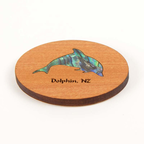 dolphin fridge magnet