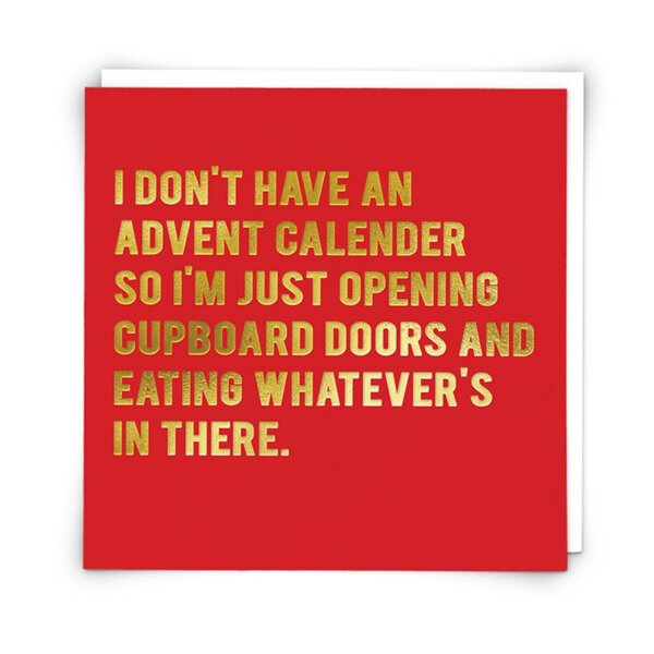 Don't Have an Advent Calendar Card