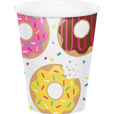Donut Time cups x 8