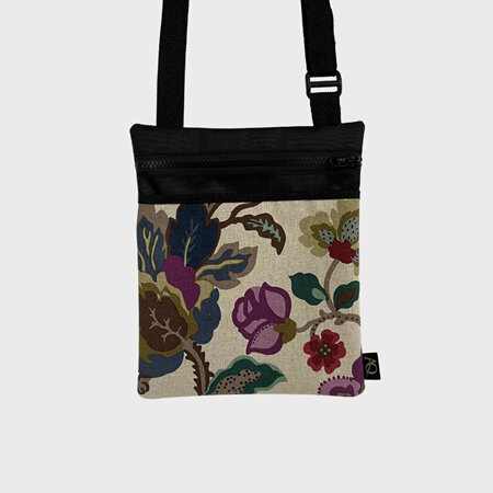 Dory Medium fabric bag - classy flower