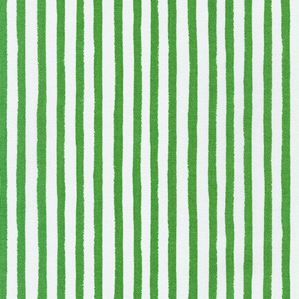 Dot & Stripe Delight - Green Stripe