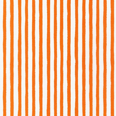 Dot & Stripe Delight - Orange Stripe