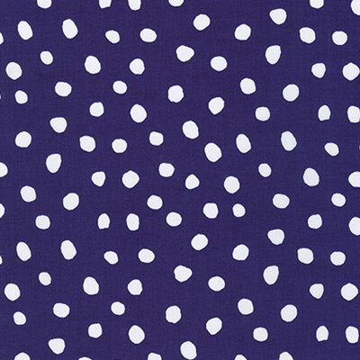 Dot & Stripe Delight - Purple Dot