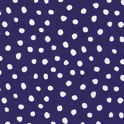 Dot & Stripe Delight - Purple Dot