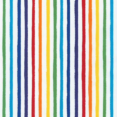 Dot & Stripe Delight - Rainbow Stripe