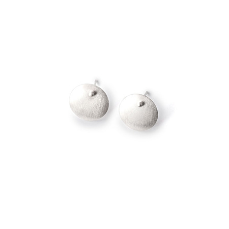 Dotted Disc Earrings