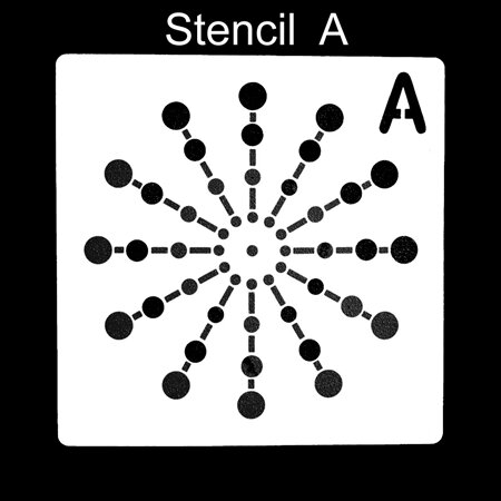 Dotting Stencils - Singles