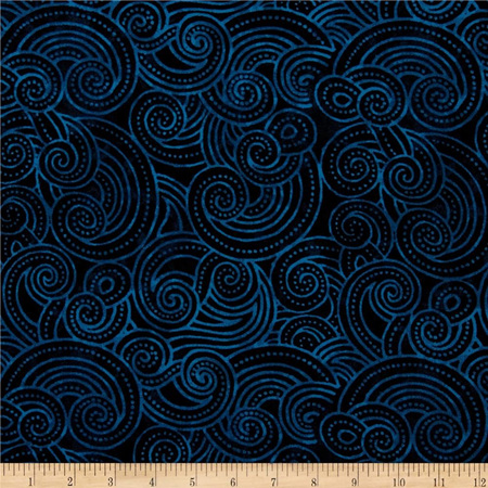 Dotty Waves Navy FB2072449 (Wide)