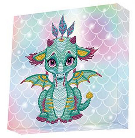 Dotz Box - Ariel the Baby Dragon - Diamond Dotz