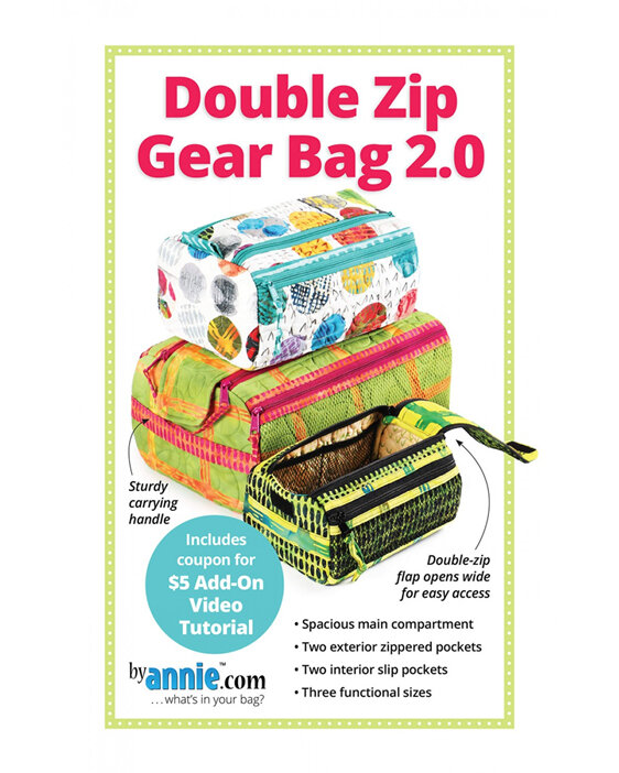 Double Zip Gear Bags 2.0 from By Annie