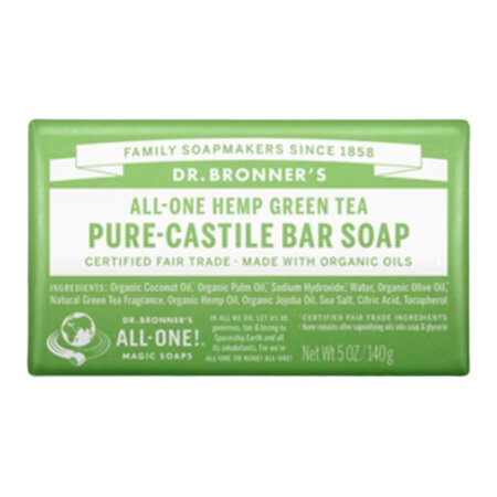 DR BRONNER'S ALL-ONE BAR SOAP - GREEN TEA