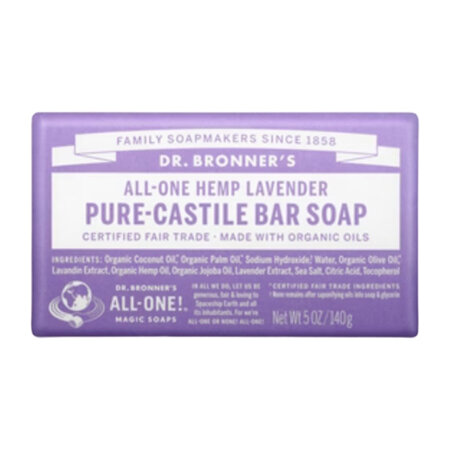 DR BRONNER'S ALL-ONE BAR SOAP - LAVENDER