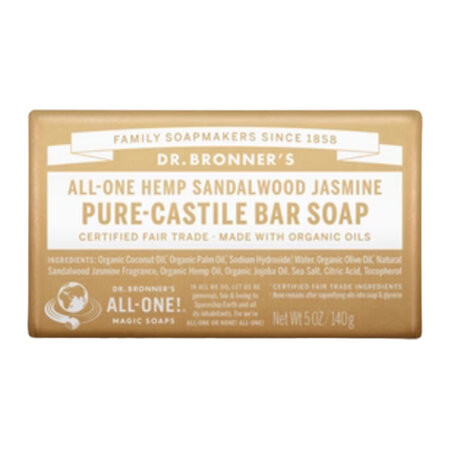 DR BRONNER'S ALL-ONE BAR SOAP - SANDALWOOD JASMINE